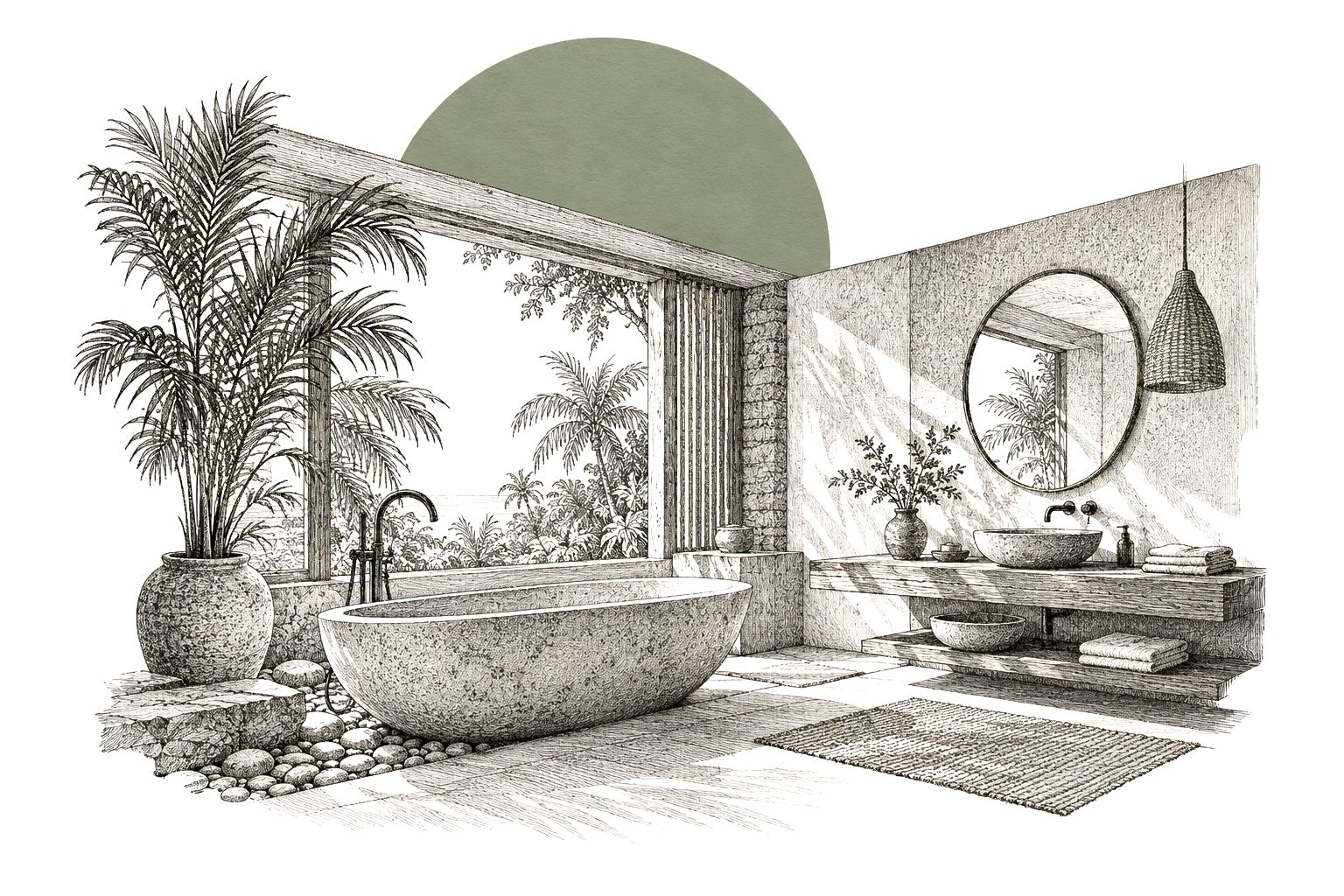 SAYA Studio — perspective study